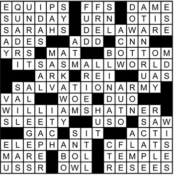 Crossword: Rose Garden Halftime Magazine