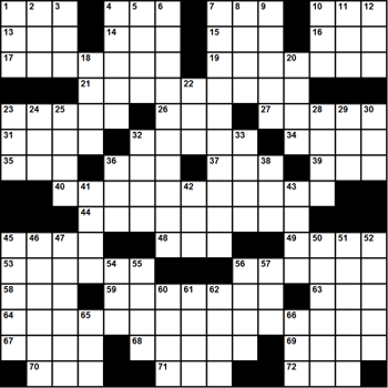 Halftime Crossword Grid