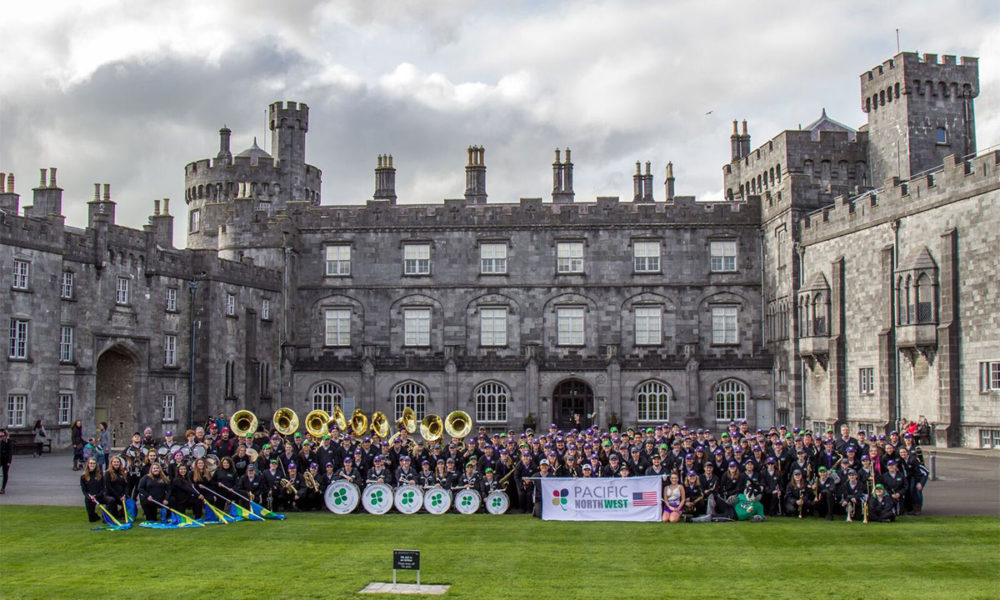 Three Pac-12 bands perform in Ireland