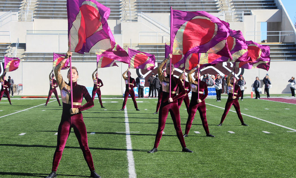 Missouri State University Pride Marching Band Color Guard