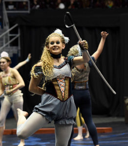 Avon (IN) HS winter guard