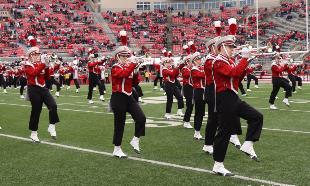 University of Wisconsin marching band.