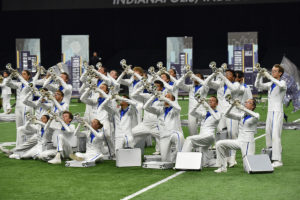 A photo of Gold Drum & Bugle Corp from DCI 2019.