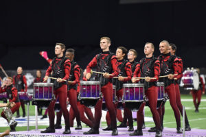 A photo of Spartans Drum & Bugle Corp from DCI 2019.