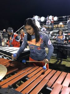 A photo of Mineola High School band.