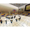 Michigan Marching band featured on Minecraft.