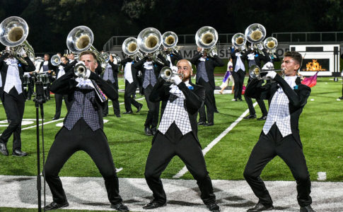 Photo of the Reading Buccaneers Drum and Bugle Corps.