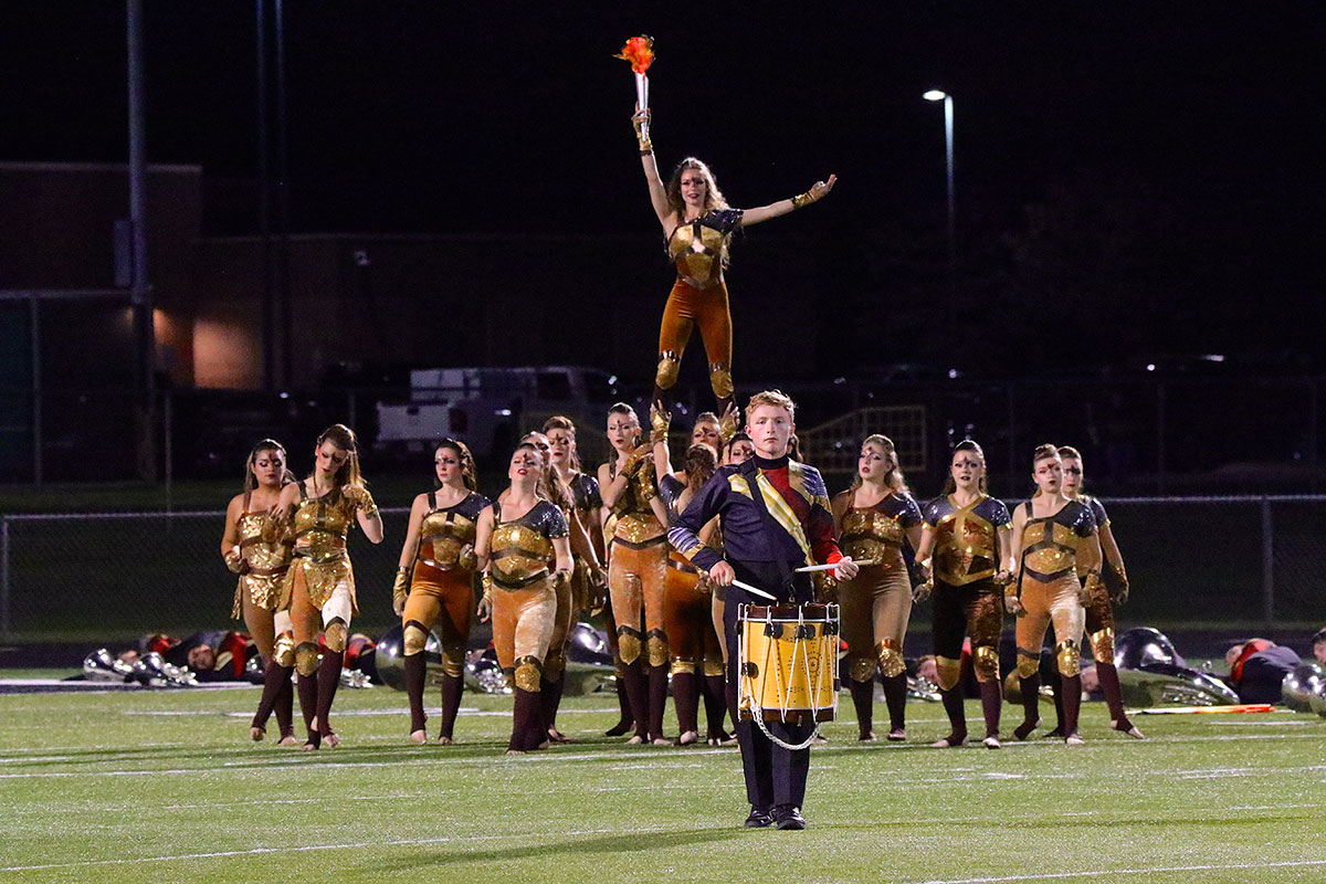 Avon High School Marching Band Passing the Torch Halftime Magazine